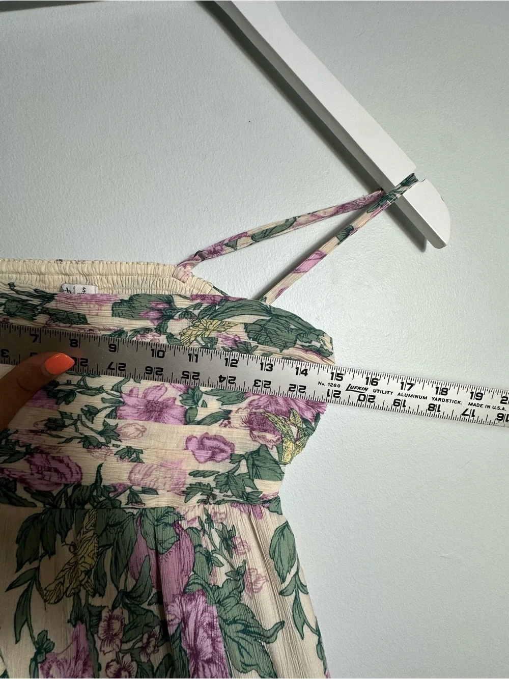 Abercrombie Emerson open back maxi dress Size Small